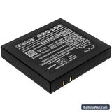 GE Druck IO620 Replacement Battery, 3.7V, 4400mAh, Li-ion 2
