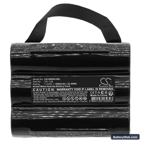 GE Druck DPI 610 Replacement Battery, 7.2V, 4500mAh, Ni-MH 5