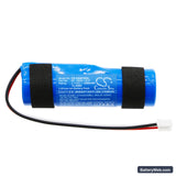 Groove onn Rugged Speaker Replacement Battery, 3.7V, 3350mAh, Li-ion 3