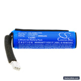 Groove onn Medium Rugged_LED Replacement Battery, 3.7V, 2600mAh, Li-ion 3