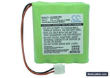 GRACO M Replacement Battery, 4.8V, 700mAh, Ni-MH 5