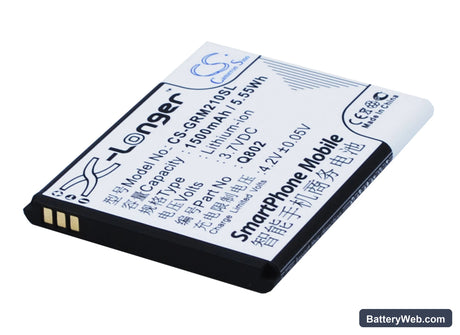 Green Orange M2S Replacement Battery, 3.7V, 1500mAh, Li-ion 1