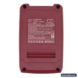 Gardol GAH-E 2046 Li OA Replacement Battery, 20.0V, 2000mAh, Li-ion 5