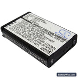 Garmin Montana 600 Replacement Battery, 3.7V, 1800mAh, Li-ion 1