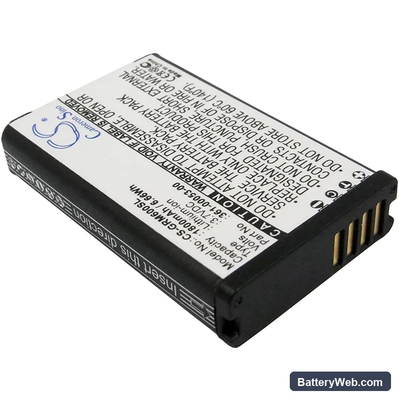 Garmin Montana 600 Replacement Battery, 3.7V, 1800mAh, Li-ion 2