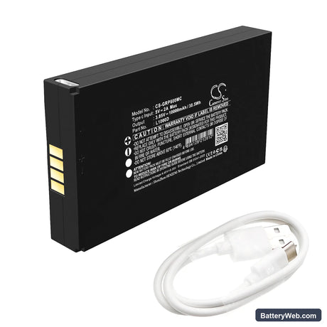 GardePro E6P Replacement Battery, 3.85V, 10000mAh, Li-ion 3