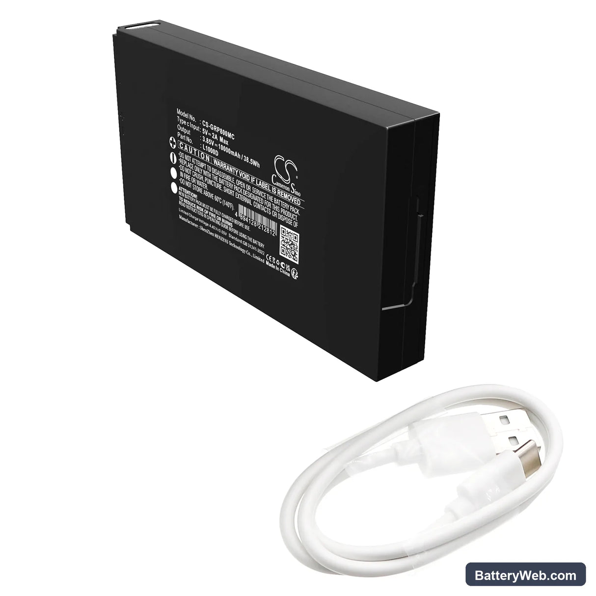 GardePro E6P Replacement Battery, 3.85V, 10000mAh, Li-ion 4