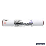 Gorenje MVCE36EB Replacement Battery, 3.6V, 2000mAh, Ni-CD 3