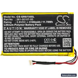 Garmin inReach SE Replacement Battery, 3.8V, 3100mAh, Li-Polymer 3