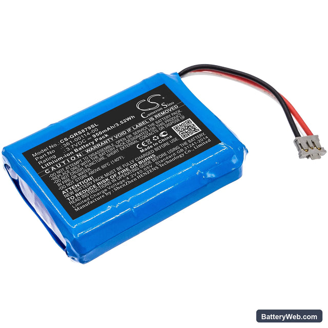 Garmin inReach Mini Replacement Battery, 3.7V, 950mAh, Li-ion 1