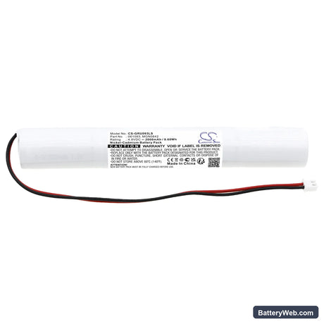 Legrand IP66 ECO1 Replacement Battery, 4.8V, 2000mAh, Ni-CD 3