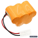 Legrand 608-92 Replacement Battery, 6V, 2500mAh, Ni-CD 4