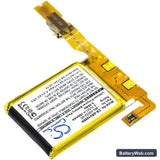 Garmin Vivoactive Replacement Battery, 3.7V, 150mAh, Li-Polymer 2