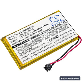 Garmin Vivoactive HR Replacement Battery, 3.7V, 180mAh, Li-Polymer 1