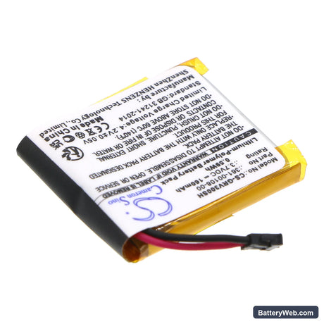 Garmin Vivoactive 3 Replacement Battery, 3.7V, 160mAh, Li-Polymer 2