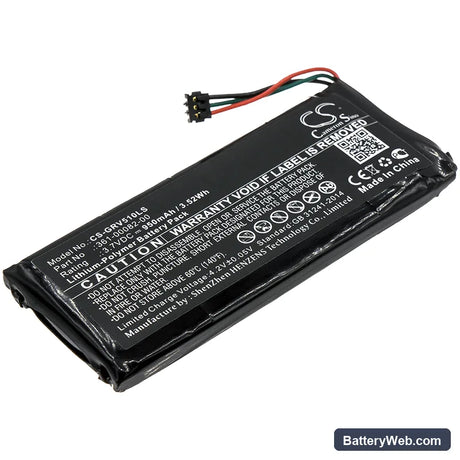 Garmin Varia TL Replacement Battery, 3.7V, 950mAh, Li-Polymer 1