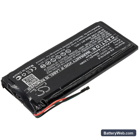 Garmin Varia TL Replacement Battery, 3.7V, 950mAh, Li-Polymer 2