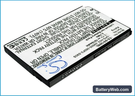 GSmart S1200 Replacement Battery, 3.7V, 1010mAh, Li-ion 2