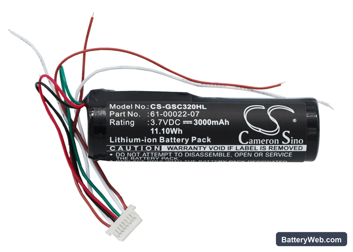 Garmin StreetPilot C320 Replacement Battery, 3.7V, 3000mAh, Li-ion 1