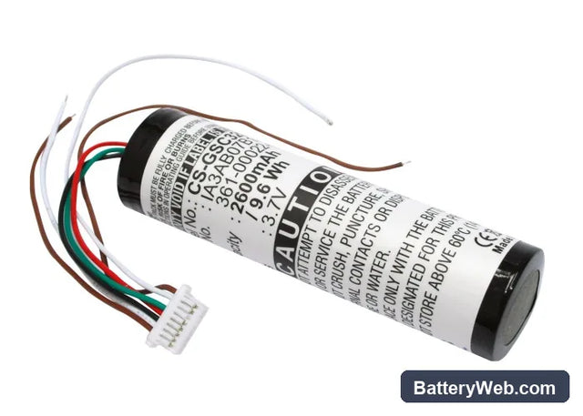 Garmin StreetPilot C320 Replacement Battery, 3.7V, 2600mAh, Li-ion 1