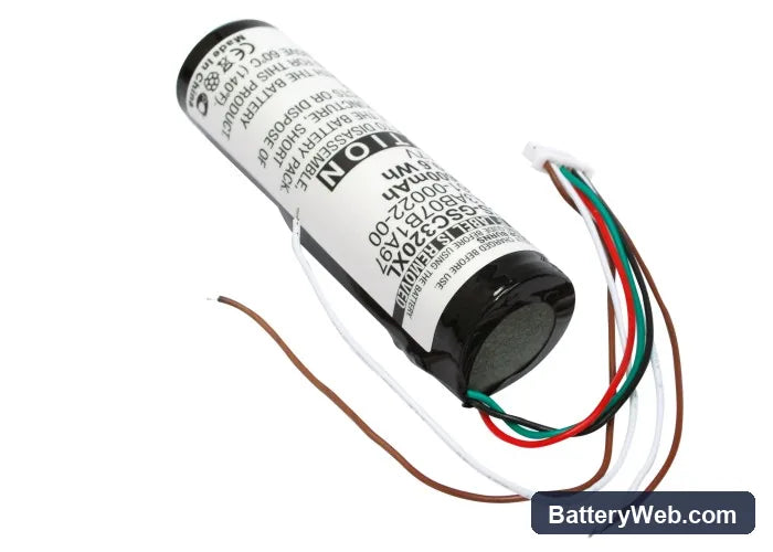 Garmin StreetPilot C320 Replacement Battery, 3.7V, 2600mAh, Li-ion 2