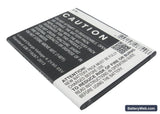GSmart S1 Replacement Battery, 3.7V, 2000mAh, Li-ion 4