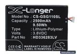 Green Orange N1 Replacement Battery, 3.8V, 2500mAh, Li-Polymer 1