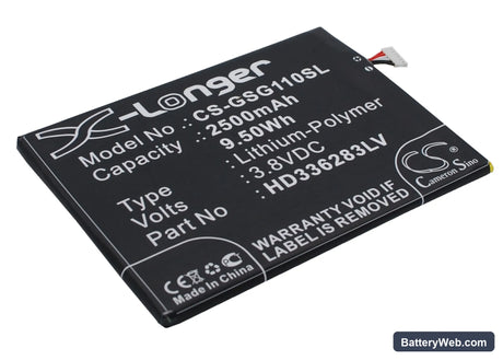Green Orange N1 Replacement Battery, 3.8V, 2500mAh, Li-Polymer 2