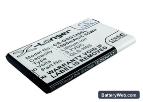 Gigabyte G1345 Replacement Battery, 3.7V, 1500mAh, Li-ion 1
