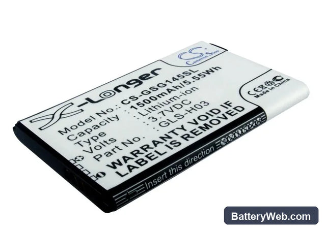 Gigabyte G1345 Replacement Battery, 3.7V, 1500mAh, Li-ion 1