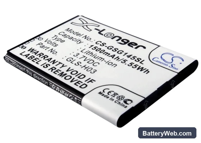 Gigabyte G1345 Replacement Battery, 3.7V, 1500mAh, Li-ion 2