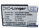 Gigabyte G1345 Replacement Battery, 3.7V, 1500mAh, Li-ion 5