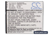 GSmart GS202 Replacement Battery, 3.7V, 1300mAh, Li-ion 5