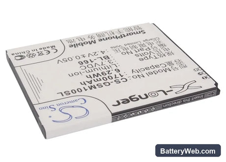 GSmart Maya M1 Replacement Battery, 3.7V, 1700mAh, Li-ion 2