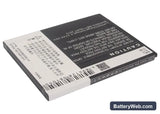 GSmart Maya M1 Replacement Battery, 3.7V, 1700mAh, Li-ion 4