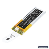 Gilson F81052 PIPETMAN M P8X100M EIGHT CHANNEL 10 - 100 UL DIGITAL PIPETTE Replacement Battery, 3.7V, 400mAh, Li-Polymer 2