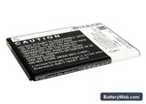 GSmart Roma R2 Replacement Battery, 3.7V, 1400mAh, Li-ion 3