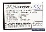 GSmart Roma R2 Replacement Battery, 3.7V, 1400mAh, Li-ion 5
