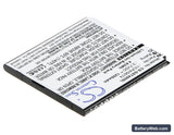GSmart T4 Replacement Battery, 3.7V, 1250mAh, Li-ion 2