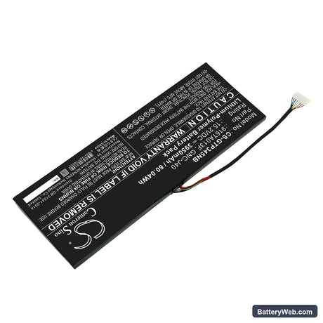 Schenker XMG C504 Replacement Battery, 15.2V, 3950mAh, Li-Polymer 2