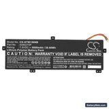 Gateway GWTN156-11BK Replacement Battery, 7.6V, 5000mAh, Li-Polymer 3