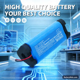 GRE Electric Vac VCB10 Replacement Battery, 11.1V, 2600mAh, Li-ion 7