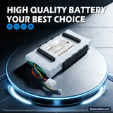 Grundig VCP-3829L Replacement Battery, 18V, 2000mAh, Li-ion 7