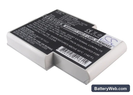 Gateway Solo 400VTX Replacement Battery, 14.8V, 4400mAh, Li-ion 1