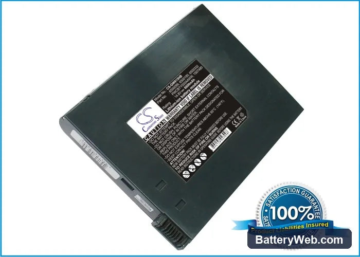 Gateway Solo 2300 Replacement Battery, 14.8V, 6600mAh, Li-ion 1