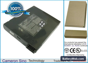 Gateway Solo 2300 Replacement Battery, 14.8V, 4400mAh, Li-ion 1