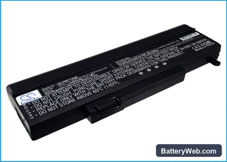 Gateway T6810 Replacement Battery, 11.1V, 6600mAh, Li-ion 1