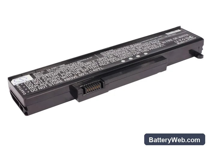 Gateway T6810 Replacement Battery, 11.1V, 4400mAh, Li-ion 1