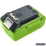 Powerworks 2CM P24LM32 Replacement Battery, 24V, 4000mAh, Li-ion 1