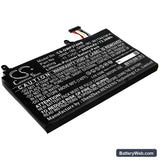 Gateway Replacement Battery, 11.1V, 6600mAh, Li-Polymer 1